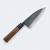 包丁 出刃 元兼「極上」鍛造黒打両刃出刃包丁150mm