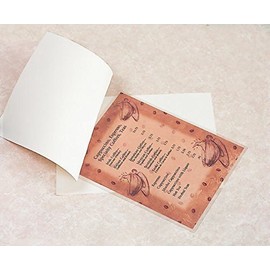 USI WrapSure Pouch Laminating Carriers, Letter and Legal Size, 9.25 x 14.75 Inches, Made in The USA, 20-Pack