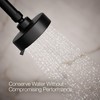 Kohler 72418-Y-BL Awaken® G90 Three-function showerhead, 2.5 gpm, Matte Black