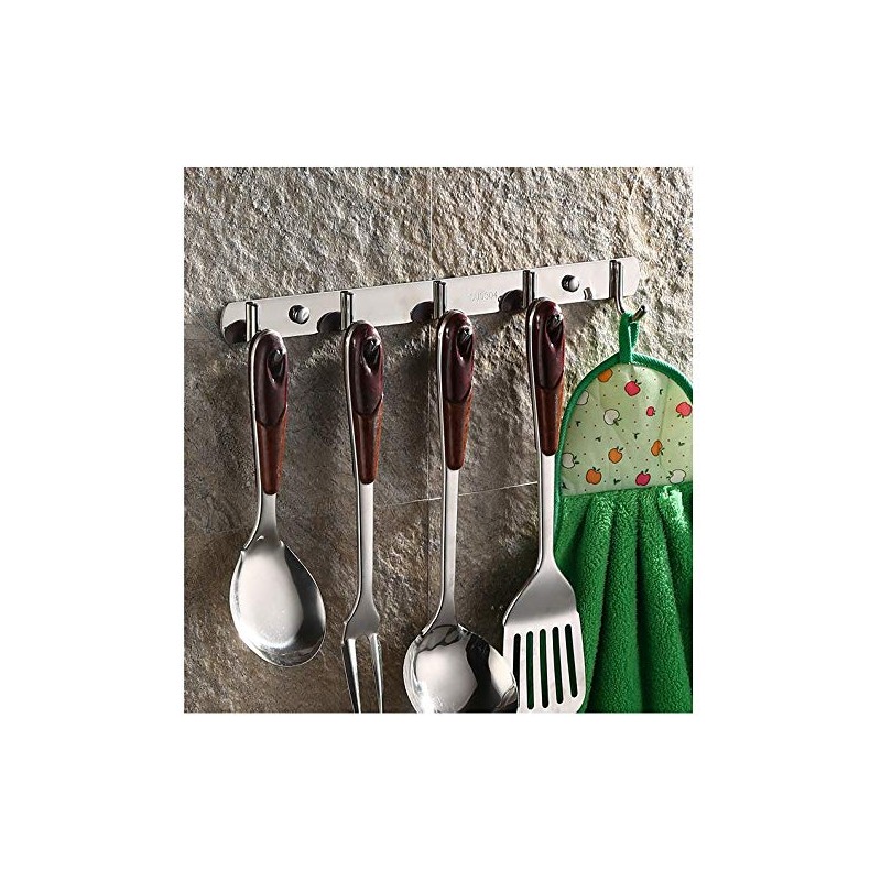 Luchs Set of 2 5 Hooks Coat Hooks with 5