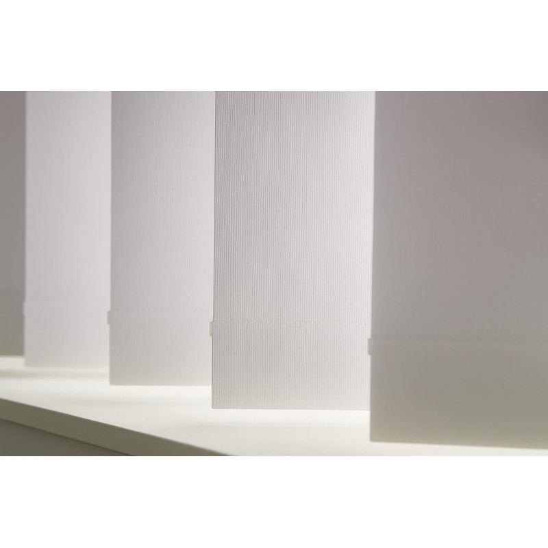 Chainless Vertical Blind Bottom Weights – UV-Coated Plastic Slat Weights,