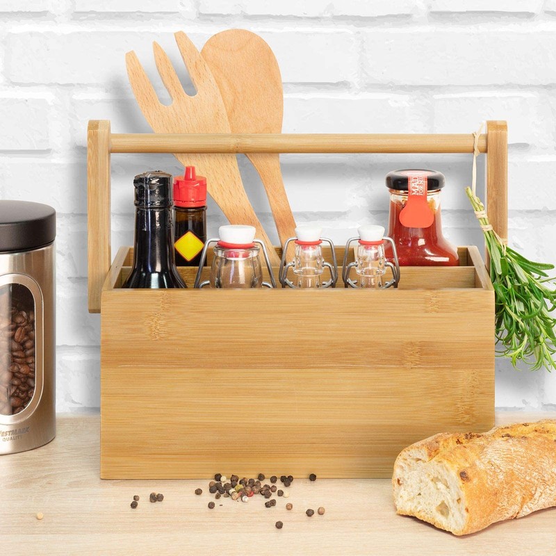 Westmark 4 Compartment Kitchen Organiser with Carry Handle