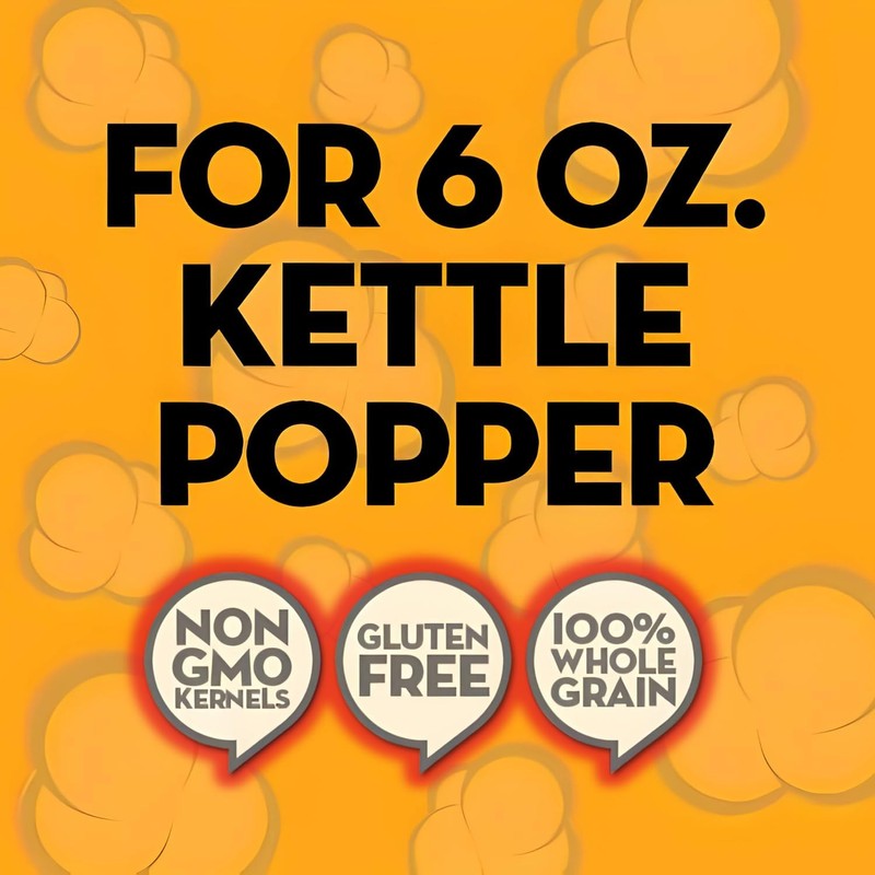JOLLY TIME All in One Popcorn Kit with Sunflower Oil,