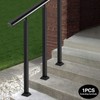 Square Iron Stair Balusters Post - Adjustable 270° Angle Bracket