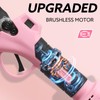 Electric Pruning Shears Cordless- Brushless & Professional Battery Powered Pink