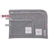 Storage Pouch, Set of 3, Washable Clothes, 3 Sizes, Gray