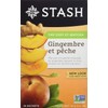 Stash Tea Green Tea, Ginger Peach with Matcha, 18 ct