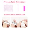 Square Press on Nails Long Fake Nails Reusable False Nails