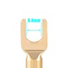 Pure Copper Speaker Plug with Gold Plated Banana Plugs U