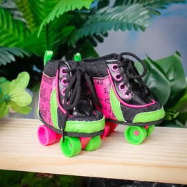 18 Inch Doll Roller Shoes - 3 Pairs Pulley Shoes Fits 18 Inch Girl Dolls