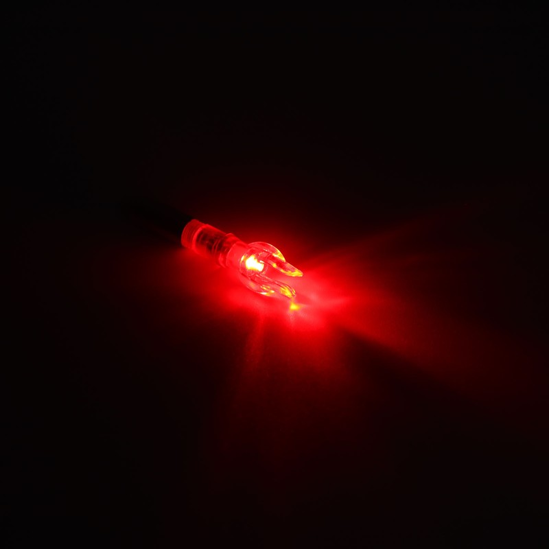 5PCS LED Lighted Nocks Plastic Shell Easy Installation for 6.2mm