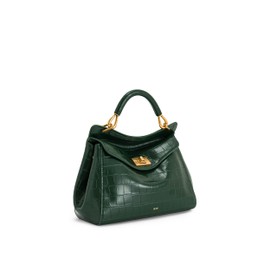 JW PEI Women's Lucia Classic Top Handbag - Green Croc