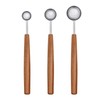 triangle Spice Measuring Spoon 3-Piece Set (¼ tsp, ½ tsp