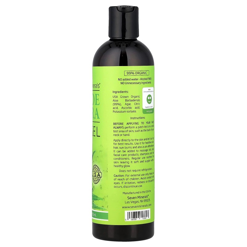 Gel de aloe vera, 12 fl oz (355 ml)