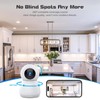 Indoor Security Camera with Motion Detection Siren Night Vision Two-Way