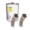 Fluidmaster B1H18 Water Heater Connector, Braided Stainless Steel - 3/4