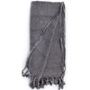 Bersuse 100% Cotton - Troy Turkish Towel - Black