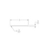 3/16" Bead Shaped End Garage Door Bottom Weather Seal -