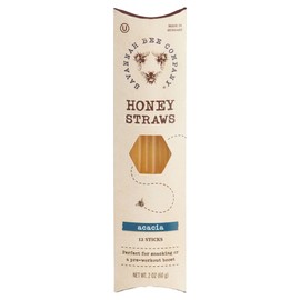Savannah Bee Company Honey Straws 12 Pack - Healthy Snacks - Acacia
