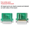 ANMBEST DB25 Breakout Connector, Solderfree Metal Shell RS232 D-SUB Serial