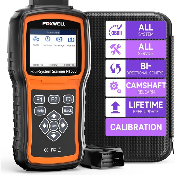 FOXWELL NT530 Plus For VAG All System Bidirectional OBD2 Car