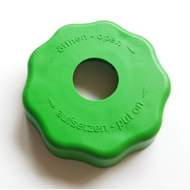 EasyDrehFix bottle opener, screw-on aid, opening aid for seniors (green)