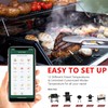 Probe Temp Extended Range Wireless Bluetooth Smart Meat Thermometer