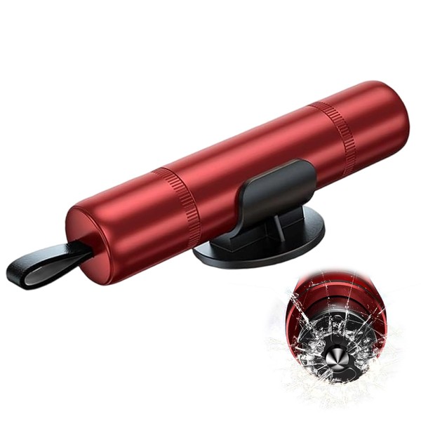 DALAETUS DALAETUS Emergency Car Window Breaker with Holders- 2-in-1 Window