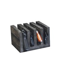 G5 Outdoors 5 Pistol Soft Cradle Holder -Black/Blue, multi, One Size (GPS-F500CRN)