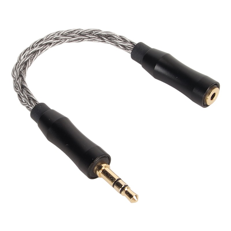 2.5mm to 3.5mm Sound Cable Female to Male Single Crystal