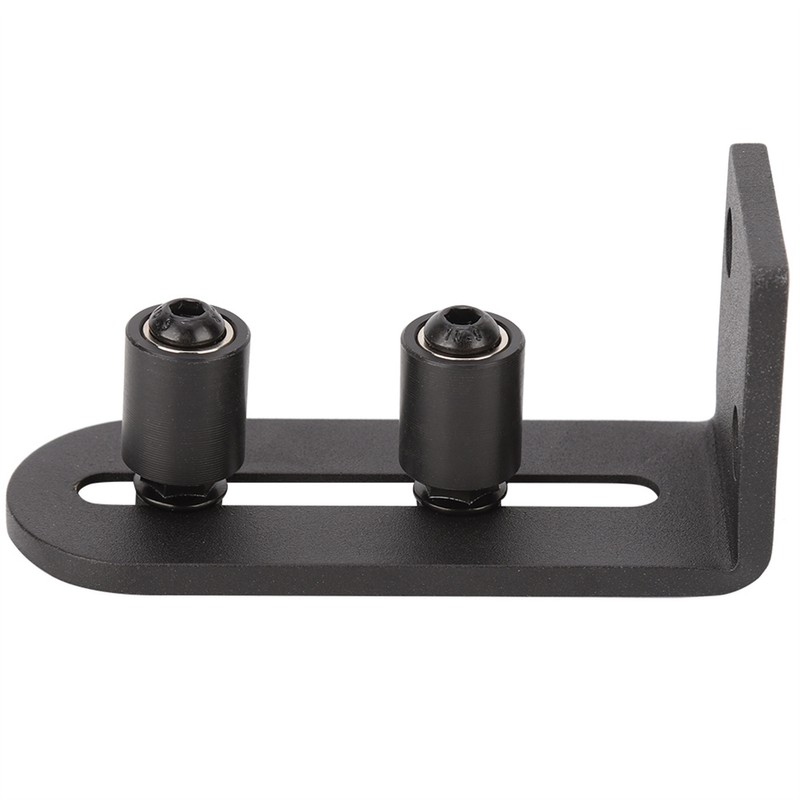 Carbon Steel Adjustable Sliding Floor Guide for Barn Door (Double