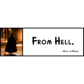 Wall Quote - JACK THE RIPPER - From Hell