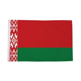 Flagtex Belarus Flag – Premium Belarusian National Flag with Woven Polyester & Eyelets (5ft x 3ft (150cm x 90cm))