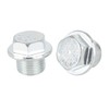 X AUTOHAUX 5 Sets Oil Drain Plug with Sealing Ring