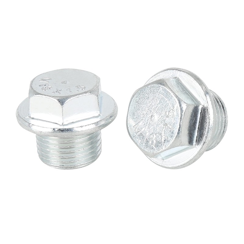 X AUTOHAUX 5 Sets Oil Drain Plug with Sealing Ring