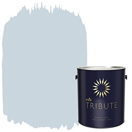 KILZ TRIBUTE Paint & Primer, Interior, Satin, Northern Sky, 1 Gallon