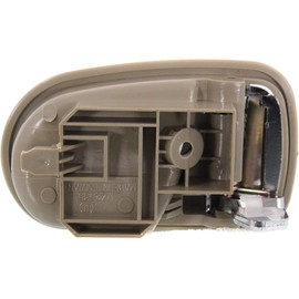 Garage-Pro Interior Door Handle Compatible with 1995-2003 Mazda Protege & 1993-1997 626 Front or Rear, Driver Side Beige Bezel with Chrome Lever