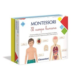 Clementoni 55293.1 Montessori: Shapes and Laces Educational Game, Multi-Coloured 3