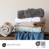 SALBAKOS 4-Piece 100% Turkish Cotton Bath Towels, 27x54 inch, Seafoam