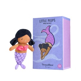 ThreadBear Toys & Gifts Little Peeps Molly Mermaid - Soft Doll With Gift Box For Children