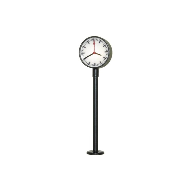 Viessmann 1880 Platform Clock with LED Lighting