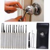 Burkey Kit De Ganzuas Profesionales 15 Pcs/candado/manual/linterna