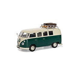 Corgi VA14500 Volkswagen Type 2 1500 SP Devon Caravette. Pearl White and Velvet Green Vanguard