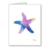 DJ Rogers Fine Art Starfish - Set of 10 Note Cards With Envelopes