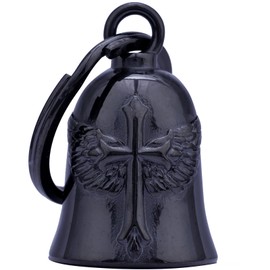 CYZBTBl Motorcycle for Bells - Motorcycle Angel Bell for Men Women,Bell Biker Accessory,Guard Riding Safety (cetic Cross)