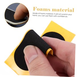 JOINPAYA 6pcs Non-slip Mat Foam Finger Tape Skateboard Tape Transparent Stickers Clear Tape Foam Grip Tape Precut Grip Tape Foam Grip Tapes Grips Black
