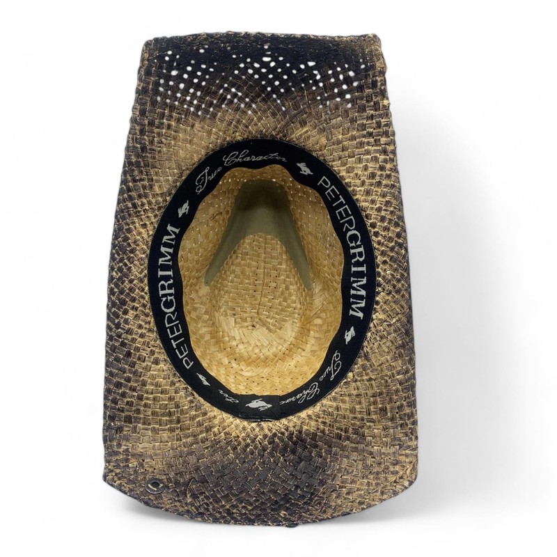 Peter Grimm Ltd Unisex Gotham Straw Cowboy Hat One Size