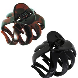 Camila Paris AD716-CP3459 French Octopus Hair Clip, Large Hair Clips for Thick Hair, Girls Big Hair Claw Clip for Long Hair, Durable Jaw Hair Clips for Women for Thick Hair Strong Grip Made in France