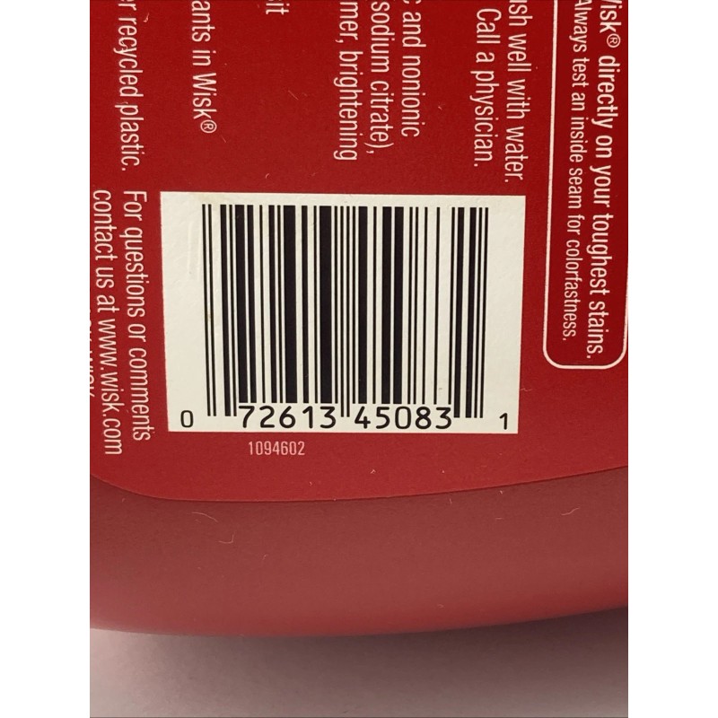Wisk 1) Wisk Deep Clean Stain Spectrum Liquid Laundry Detergent