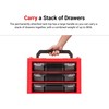 TEKTON 3-Drawer Stack with Tool Box (L-BOXX 2) and Parts